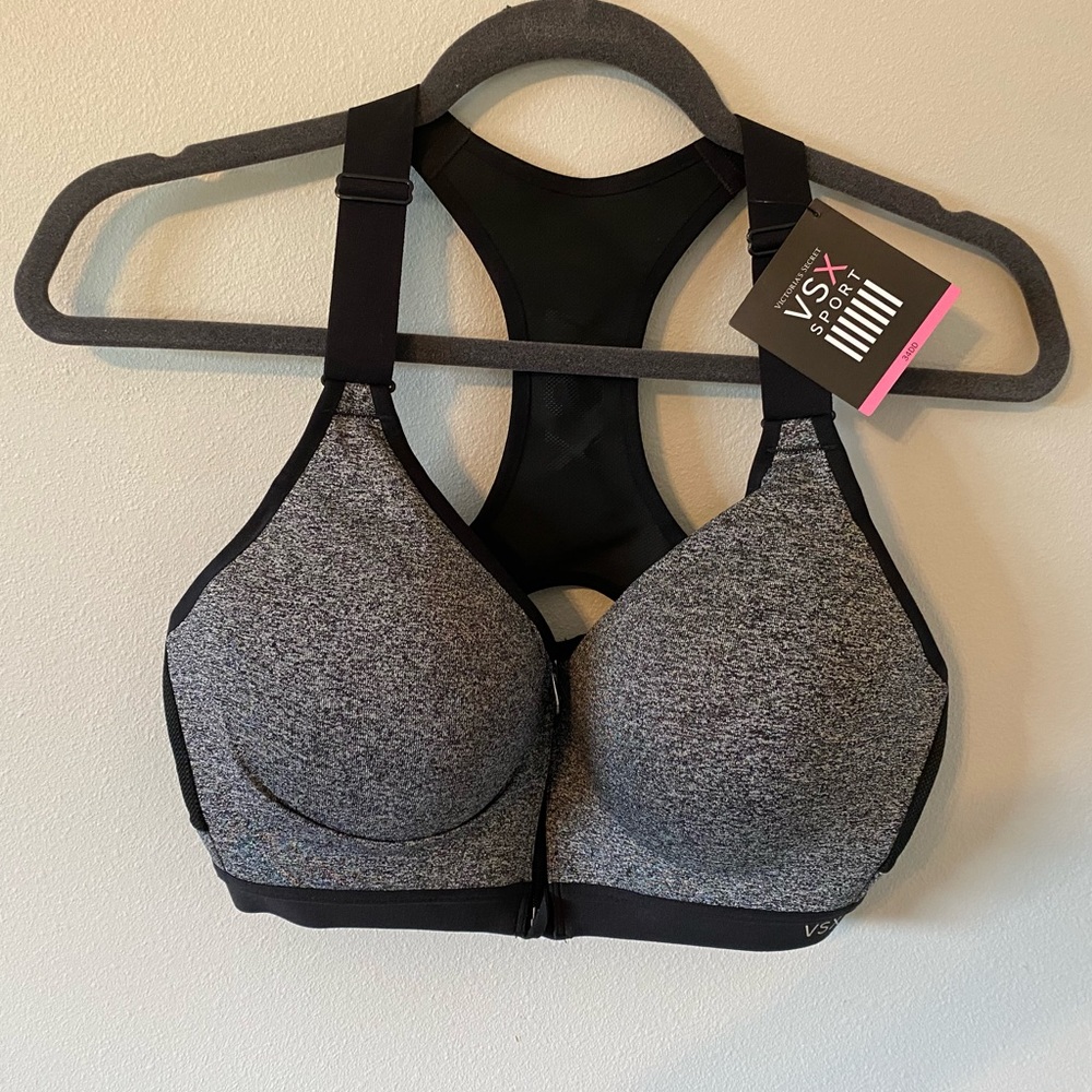 VSX Sport Front-zip racerback sports bra